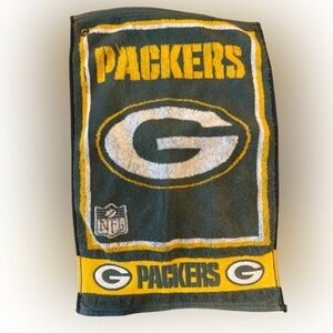 Rare Vintage NFL Green Bay Packers Kitchen Bath Hand Towel